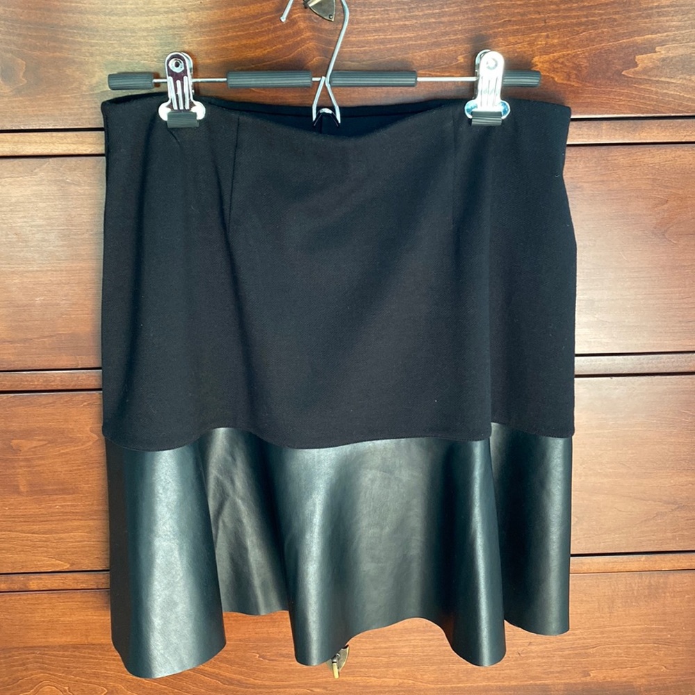 Black Cabi Half and Half Skirt